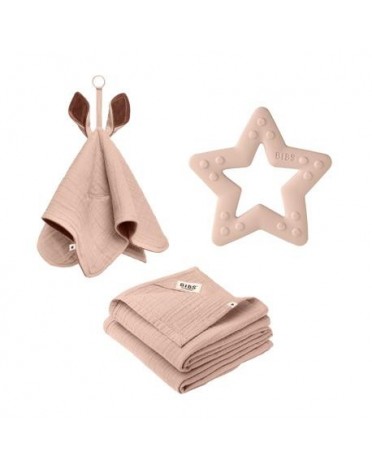 BIBS babypakke, My first 6 months, 3 deler, Ivory