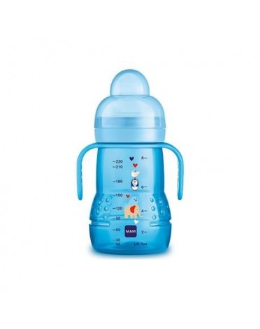 MAM, Trainer, 220 ml., Blue