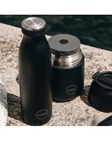 Aya&Ida,  Food’ie Lunch Box, 700 ml, Matte Black