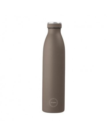 Aya&Ida,  Drinking Bottle, Drikkeflaske med lokk, 750 ml, Driftwood