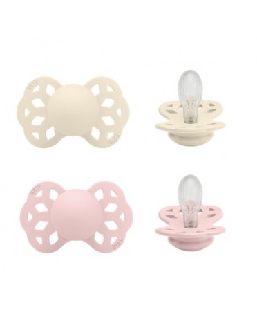 BIBS Infinity 2-pk,  Str. 2 (6+ mnd.), Symmetrisk - Silikon