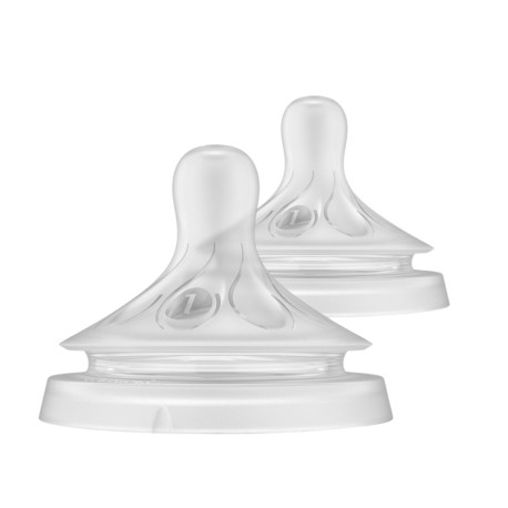 Philips Avent, Natural Response tut 2-pk, Str. 0 md.
