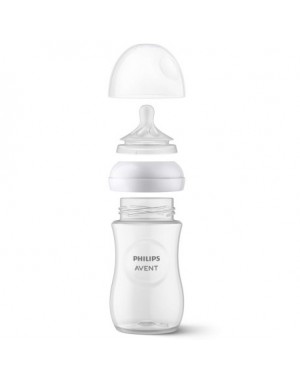 Philips Avent, Natural Response tåteflaske, 260 ml, 2-pk, Str. 1+ mnd