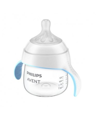 Philips Avent, Natural Response øve kopp- og tåteflaske, Str. 6+ md.