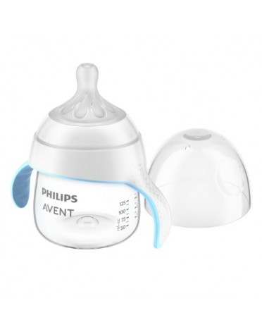 Philips Avent, Natural Response øve kopp- og tåteflaske, Str. 6+ md.