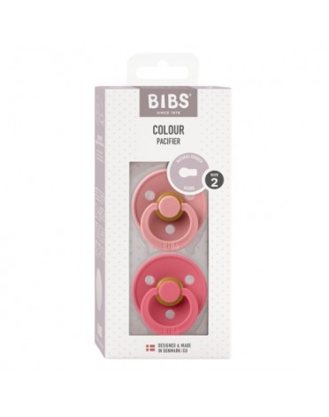 BIBS Colour - 2-pakning, Str. 2 (6+ md.), Rund - Lateks