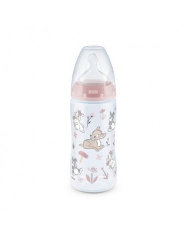 NUK First Choice, Tåteflakse, 300 ml, Bambi