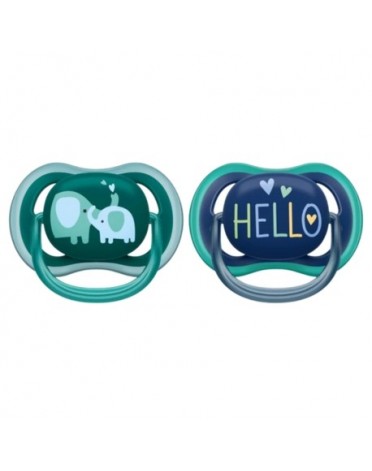PHILIPS AVENT Ultra Air, Str. 3 (18+ md.), Symmetrisk - Silikon