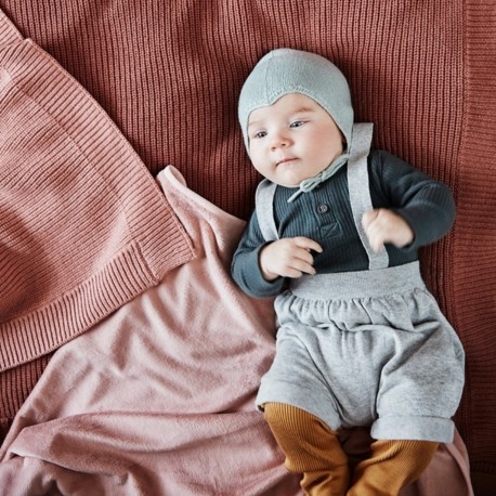Elodie, Strikket teppe, Faded Rose
