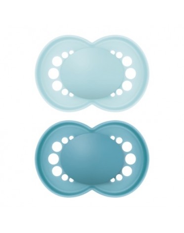 MAM Original 2-pack, Str. 3 (16-36 mdr.), Symmetrisk - Silikon