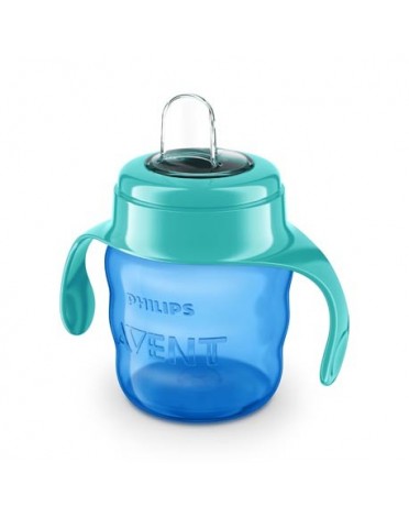 Philips Avent, Kopp med drickpip,  Blå/turkos, Storlek 6m+