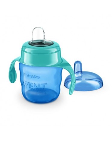 Philips Avent, Kopp med drickpip,  Blå/turkos, Storlek 6m+