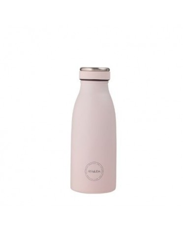 Aya&Ida,  Drinking Bottle, Vattenflaska med lock, 350 ml, Soft Rose