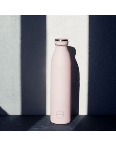 Aya&Ida,  Drinking Bottle, Vattenflaska med lock, 500 ml, Soft Rose