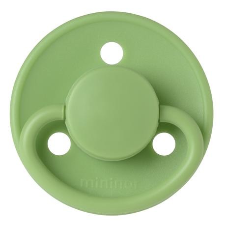 MININOR, Storlek 1 (0-6 mån.), Rund - Latex,Namnnappar