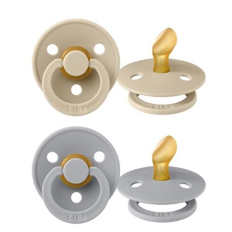 BIBS Colour 2-pack,  Storlek 1 (0-6mån), Ortodontisk - Latex