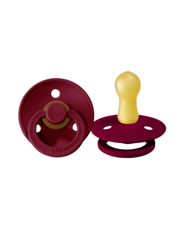 BIBS Colour - 2 pack, Storlek 2 (6+ mån.), Rund - Latex
