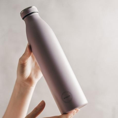 Aya&Ida,  Drinking Bottle, Vattenflaska med lock, 750 ml, Lavender