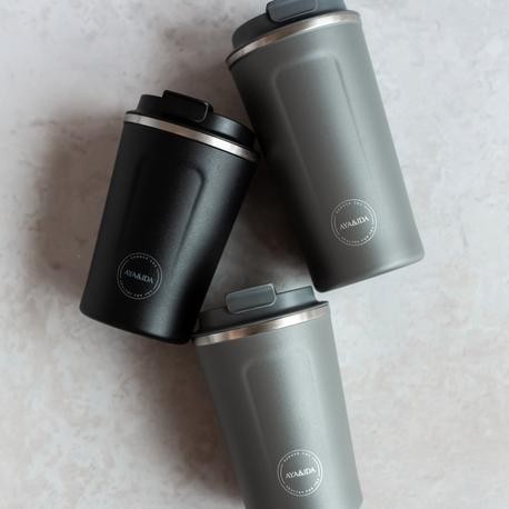 Aya&Ida, CUP2GO, 380 ml, Matte Black