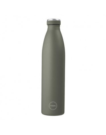 Aya&Ida,  Drinking Bottle, Vattenflaska med lock, 1000 ml, Tropical Green