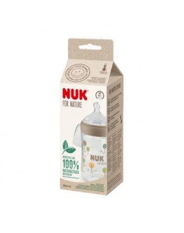 NUK For Nature, Nappflaska, M/260 ml.