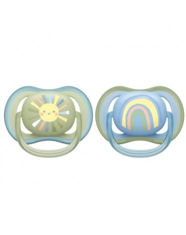PHILIPS AVENT Ultra Air, Storlek 1 (0-6 mån.), Symmetrisk - Silikon