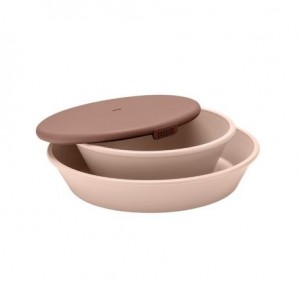 BIBS MINI MEAL,  MÅLTIDSSET, Tallriksset - 3 delar