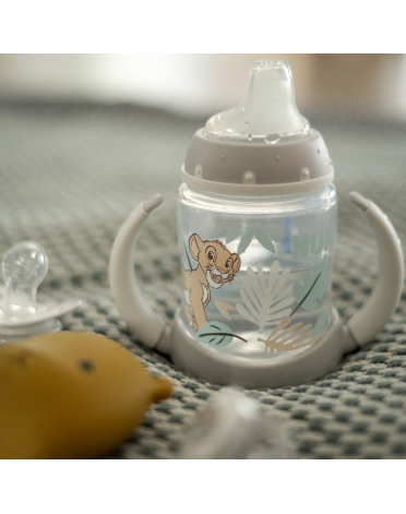NUK First Choice+ Learner Bottle, Nappflaska, 150 ml, Lion King