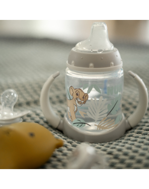 NUK First Choice+ Learner Bottle, Nappflaska, 150 ml, Lion King