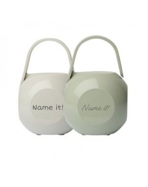 Nappbox med namn, 2-pack, Finns i flera färger