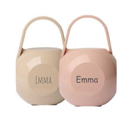 Nappbox med namn, 2-pack, Finns i flera färger