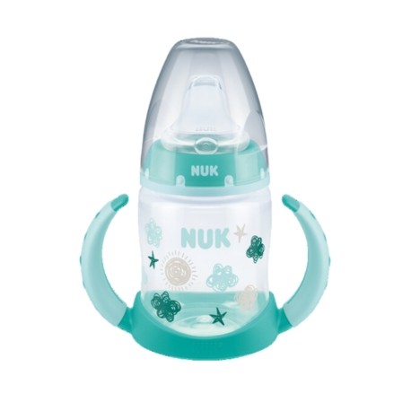 NUK First Choice+ Learner Bottle, Nappflaska, 150 ml, Cloud