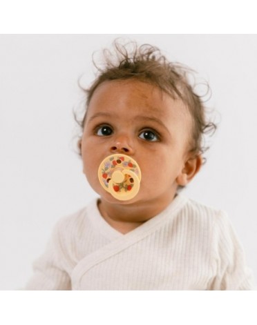 BIBS X LIBERTY, Colour 2-pack, Storlek 1 (0-6 mån), Rund - Latex