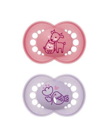 MAM Original 2 pack, Storlek 3 (16-36 månader), Symmetrisk - Latex