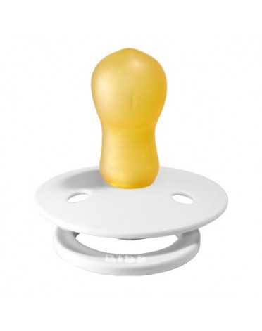 BIBS Colour - 2 pack,  Storlek 1 (0-6 mån.), Rund - Latex,