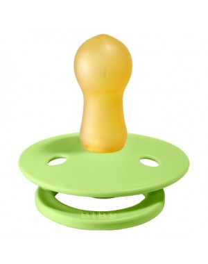 BIBS Colour, Size 2 (6+ m), Round - Latex, Personalised dummies