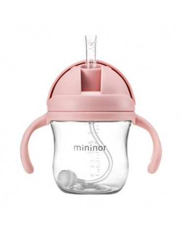 MININOR,  Bottle with straw - leak-proof, 220 ml,