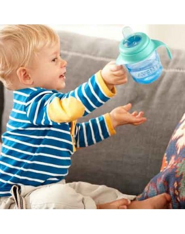 Philips Avent, Sippy cup, Blue/turquoise , Size 6m+