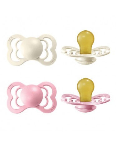 BIBS Supreme - 2 pack,  Size 2 (6+ m), Symmetrical - Latex,