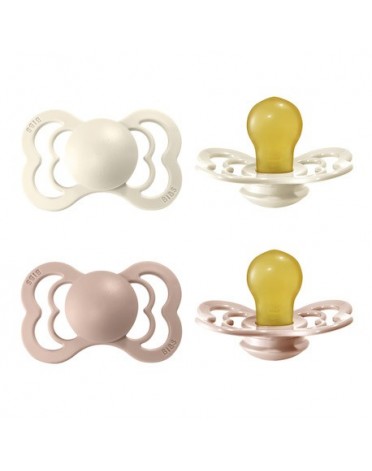BIBS Supreme - 2 pack,  Size 2 (6+ m), Symmetrical - Latex,