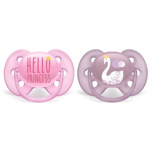 Philips Avent Ultra Soft, Size 2 (6-18 m), Symmetrical - Silicone