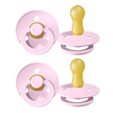 BIBS Colour - 2 pack, Size 2 (6+ m.), Round - Latex