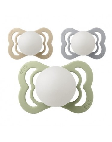 BIBS Supreme Night Glow,  Size 1 (0-6 months),  Symmetrical - Silicone