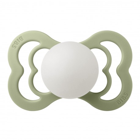 BIBS Supreme Night Glow,  Size 2 (6+ months),  Symmetrical - Silicone