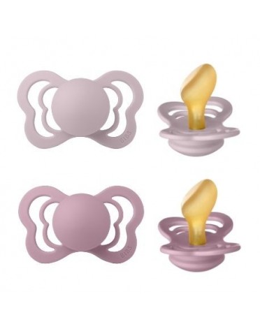 BIBS Couture - 2 pack,  Size 2 (6+ m), Orthodontic - Latex,