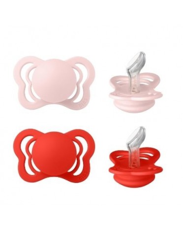 BIBS Couture - 2 pack,  Size 1 (0-6m), Orthodontic - Silicone