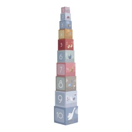 LITTLE DUTCH,  Stacking blocks, Little Goose, Various colours