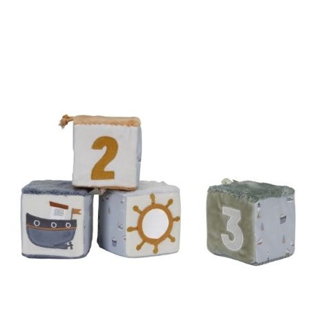 LITTLE DUTCH,  Activity cubes, Sailors Bay, Blue