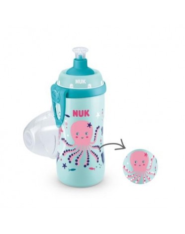 NUK  Junior Cup - Colour change, Drikkeflaske, Mint, 18+m