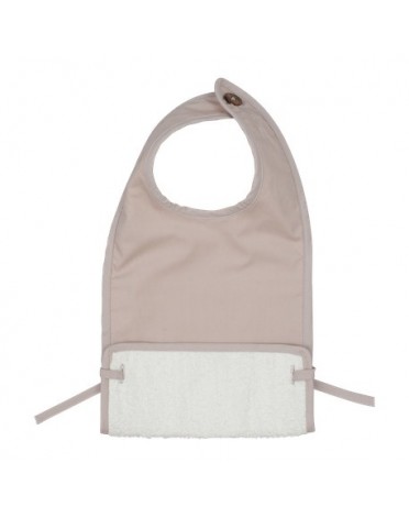 FABELAB, Coated bib, Mauve